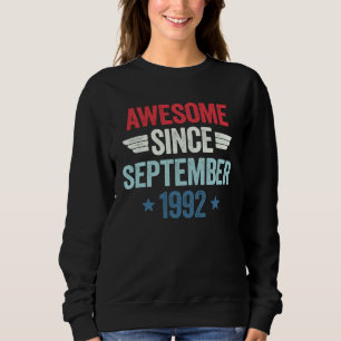 Awesome Since September 1992 Sweatshirt