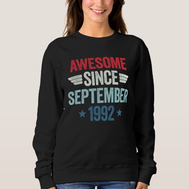 Awesome Since September 1992 Sweatshirt (Front)