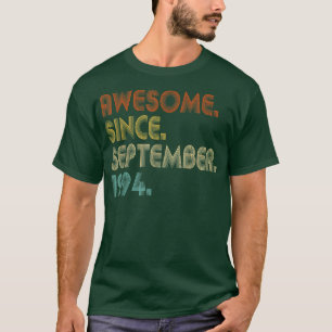 Awesome Since September 1994 Vintage 28th Birthday T-Shirt