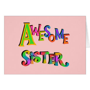 Awesome Sister T-shirts and Gifts