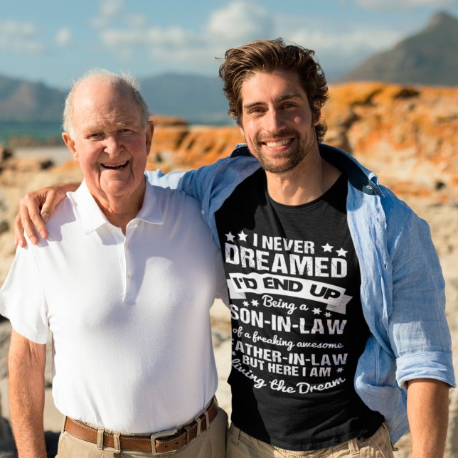 Awesome Son in Law Funny Saying T-Shirt (Creator Uploaded)