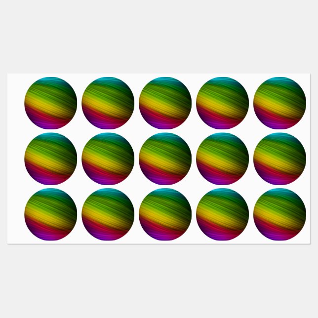 Awesome Spectrum of Rainbow Colors (Sheet)