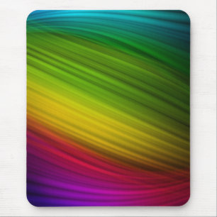 Awesome Spectrum of Rainbow Colors Mouse Pad