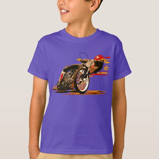 Awesome Speedway Motorcycle Clothing T-Shirt (Front)