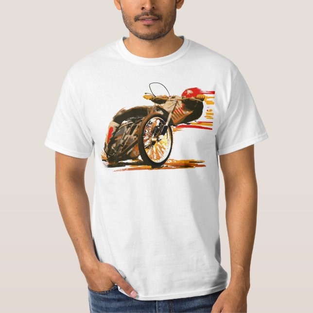 Awesome Speedway Motorcycle Clothing T-Shirt (Front)