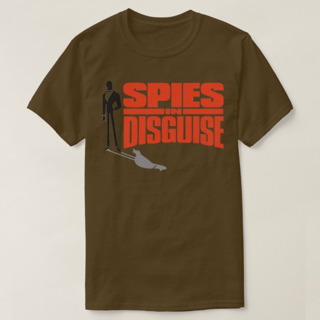 Awesome Spies Disguising Illustration 2 T-Shirt (Design Front)