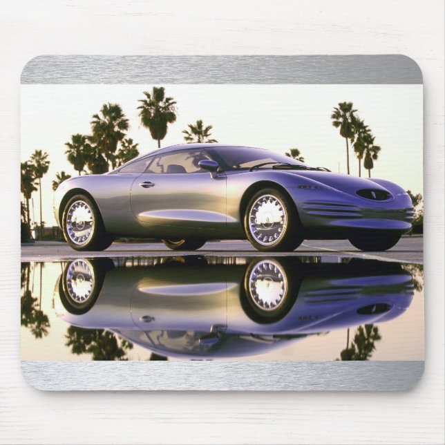 Awesome sport car mouse pad (Front)