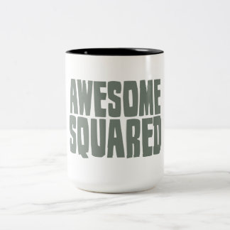Awesome Squared Two-Tone Coffee Mug