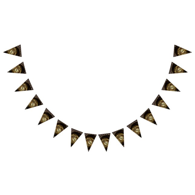 Awesome steampunk hearts bunting  (All)