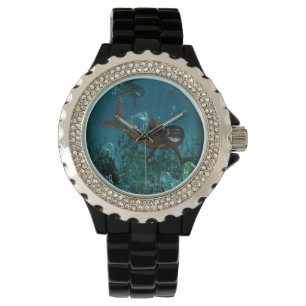 Awesome steampunk shark watch