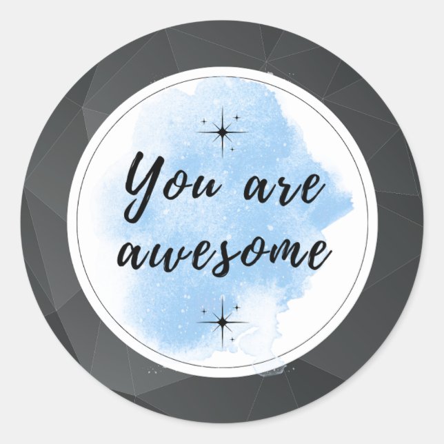 Awesome stickers (Front)