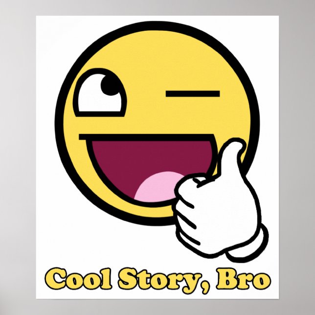 Awesome Story Poster (Front)