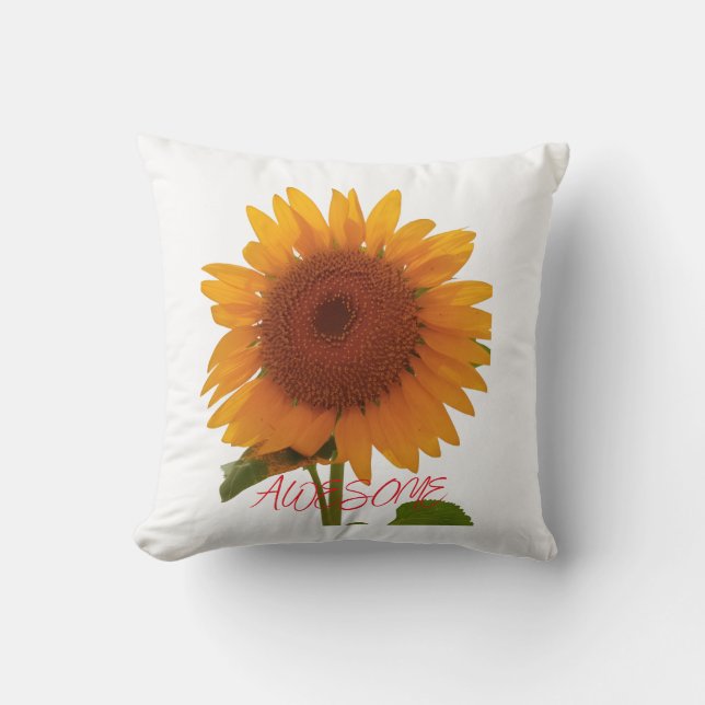 AWESOME SUNFLOWER CUSHION (Front)