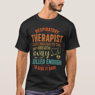 Awesome Super Hero Respiratory Therapist Cute RT T-Shirt