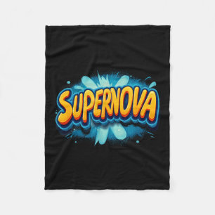 Awesome Supernova Costume For Boys And Girls  Fleece Blanket