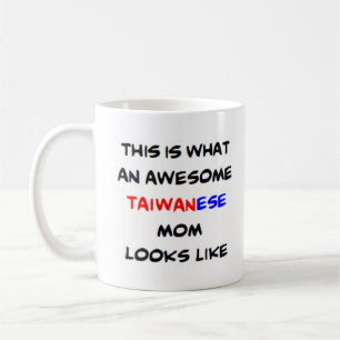 awesome taiwanese mum coffee mug