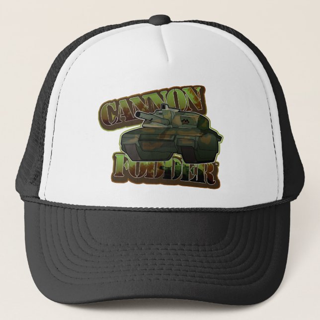 Awesome Tank Trucker Hat (Front)