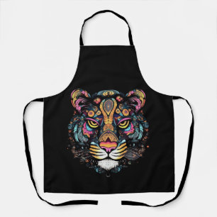Awesome Tiger Head Apron