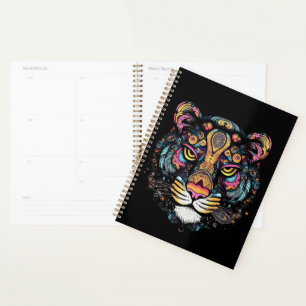 Awesome Tiger Head Planner
