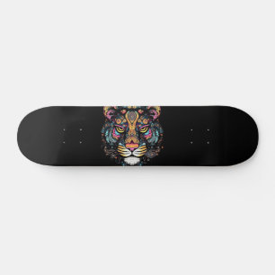 Awesome Tiger Head  Skateboard