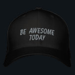 Awesome Today Inspirational Quote in Black<br><div class="desc">Simple inspirational quote in black - be awesome today.</div>
