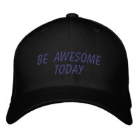 Awesome Today Inspirational Quote in Black