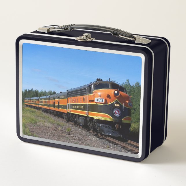 Awesome Train Lunch Box (Front)