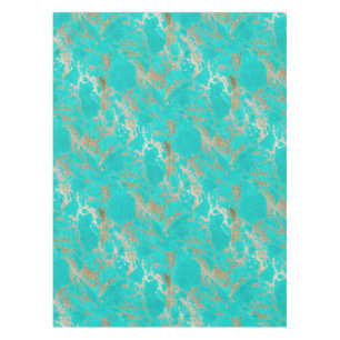 Awesome trendy modern faux gold glitter marble tablecloth