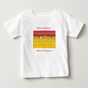 Awesome Tropical Sunset Baby T-Shirt