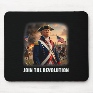 Awesome Trump Patriotic Revolution 2024 President Mouse Pad