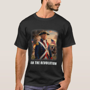 Awesome Trump Patriotic Revolution 2024 President T-Shirt