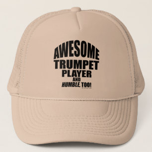 Awesome Trumpet Player Trucker Hat