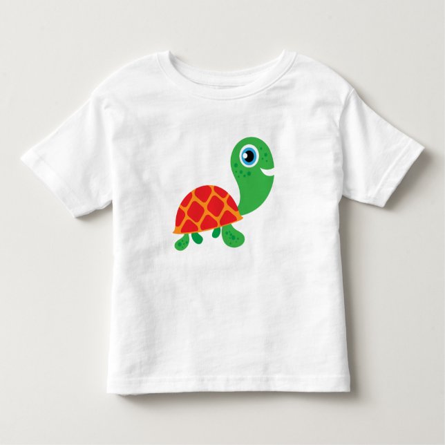 Awesome Turtle Toddler T-Shirt (Front)