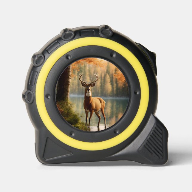 Awesome Twelve Point Buck in Autumn Waters 1 (Front)
