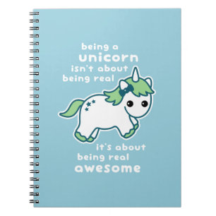Awesome Unicorn Spiral Notebook