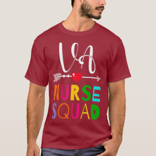 Awesome VA Nurse Squad Funny Colleague T-Shirt