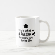 Awesome Veterinary Nurse Mug