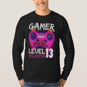Awesome Video Games Controller Level 13 Unlocked G T-Shirt