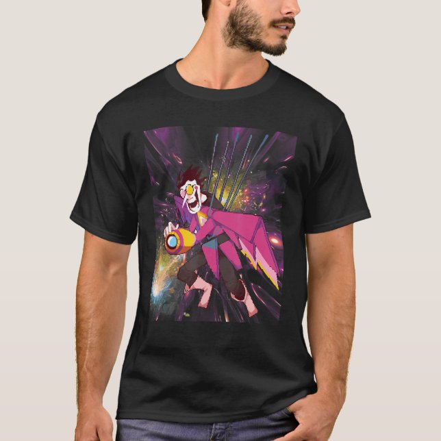 Awesome Videogames Playing Classic Arts Characters T-Shirt (Front)