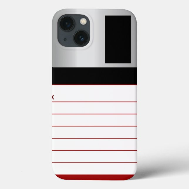 AWESOME ! Vintage Floppy Disc Case-Mate iPhone Case (Back)
