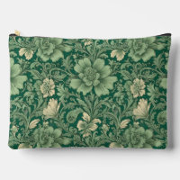 Awesome Vintage Green Floral Pattern