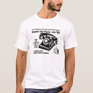 Awesome Vintage Telephone T-Shirt