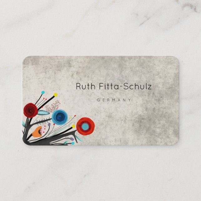 Awesome Wedding Business Card  Rupydetequila (Front)