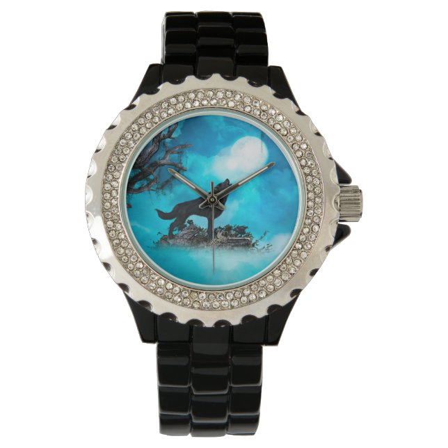 Awesome wolf watch (Front)