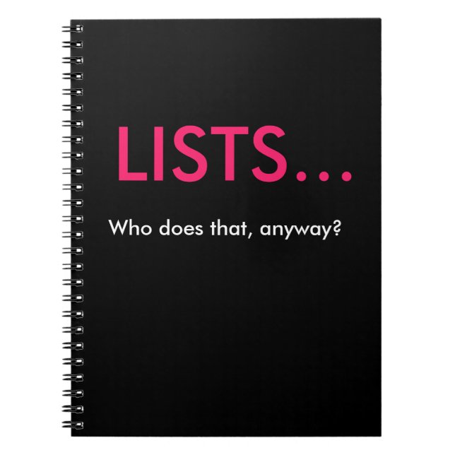 Awesome Women with ADHD- Notebook (Front)