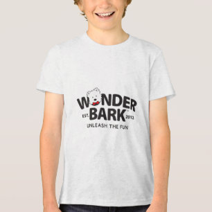 Awesome Wonder Bark Attire Tri-Blend Shirt