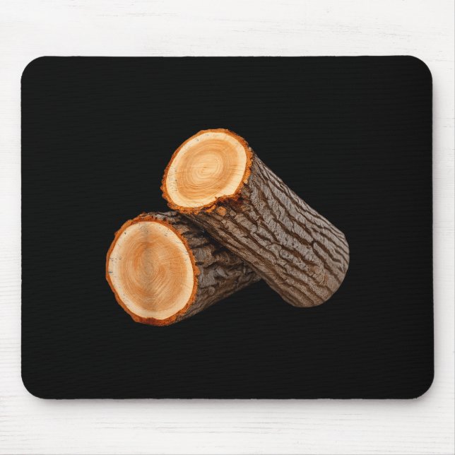 Awesome Wooden Log Costume For Adults And Kids  Mouse Pad (Front)