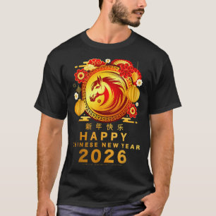 Awesome Year Of The Horse_ Lunar Happy Chinese New T-Shirt