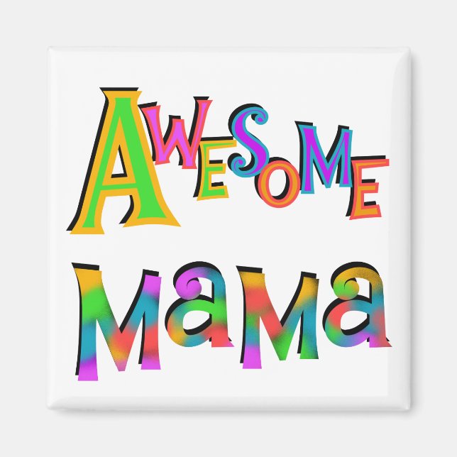 awesomemama.png magnet (Front)