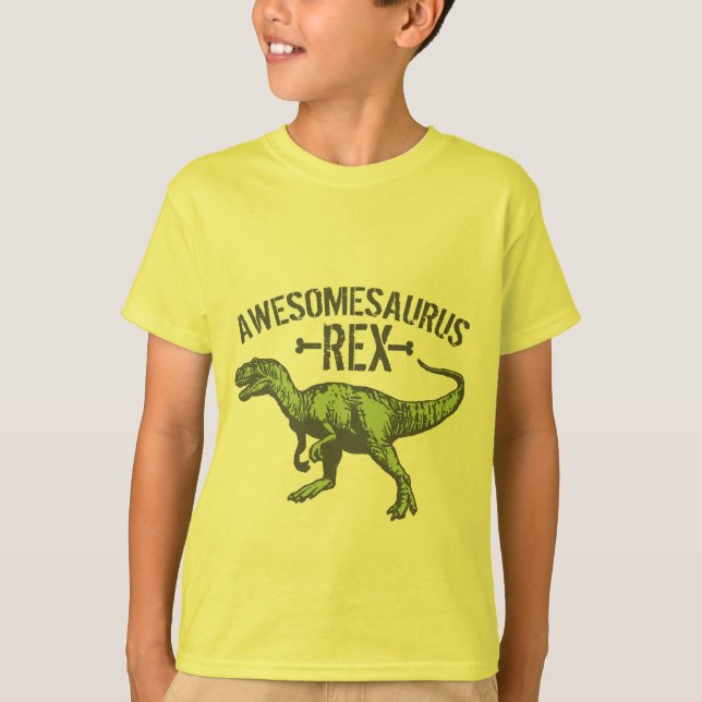 Awesomesaurus Rex T-Shirt (Front)